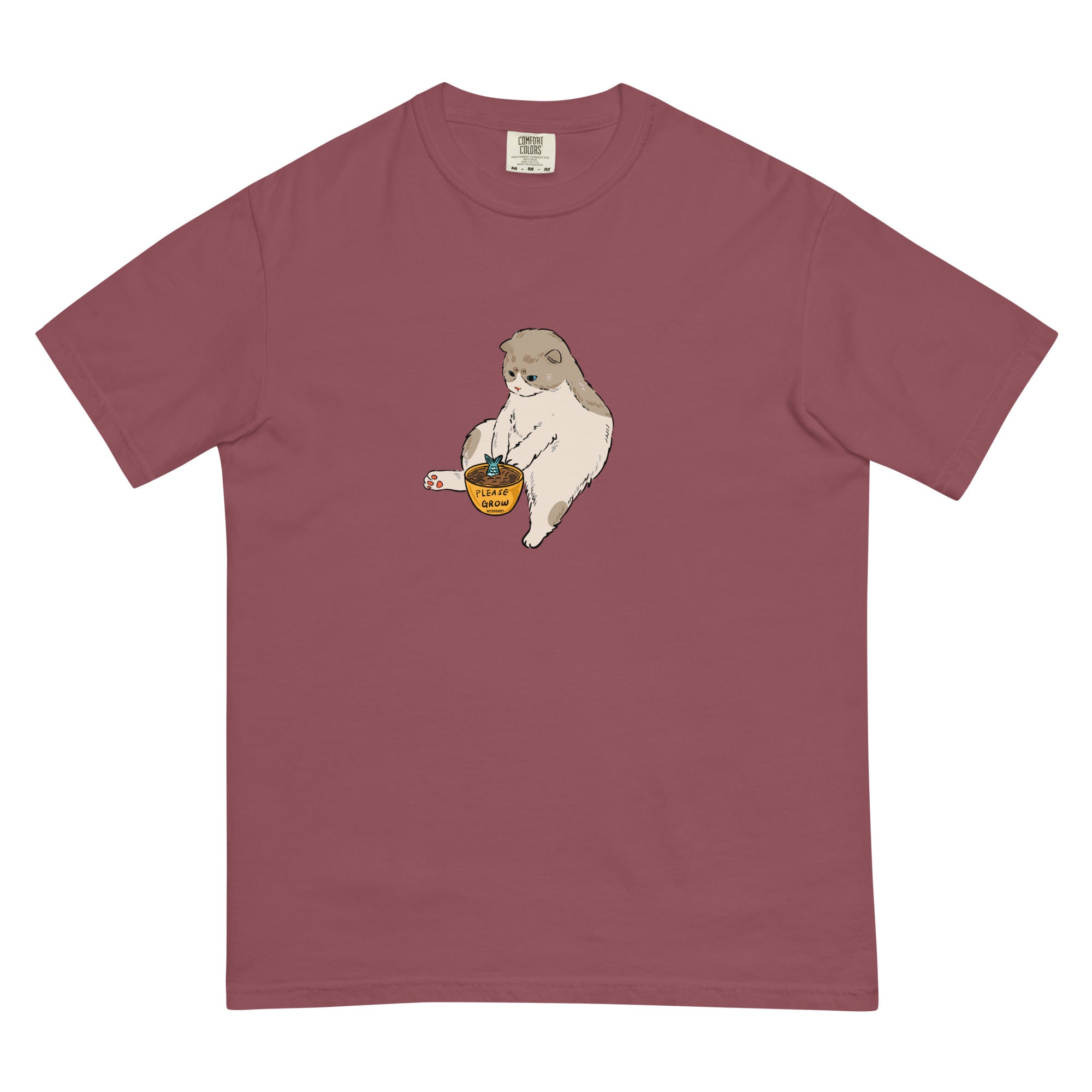 Spring blooms, Cat graphic T shirt, Streetwear