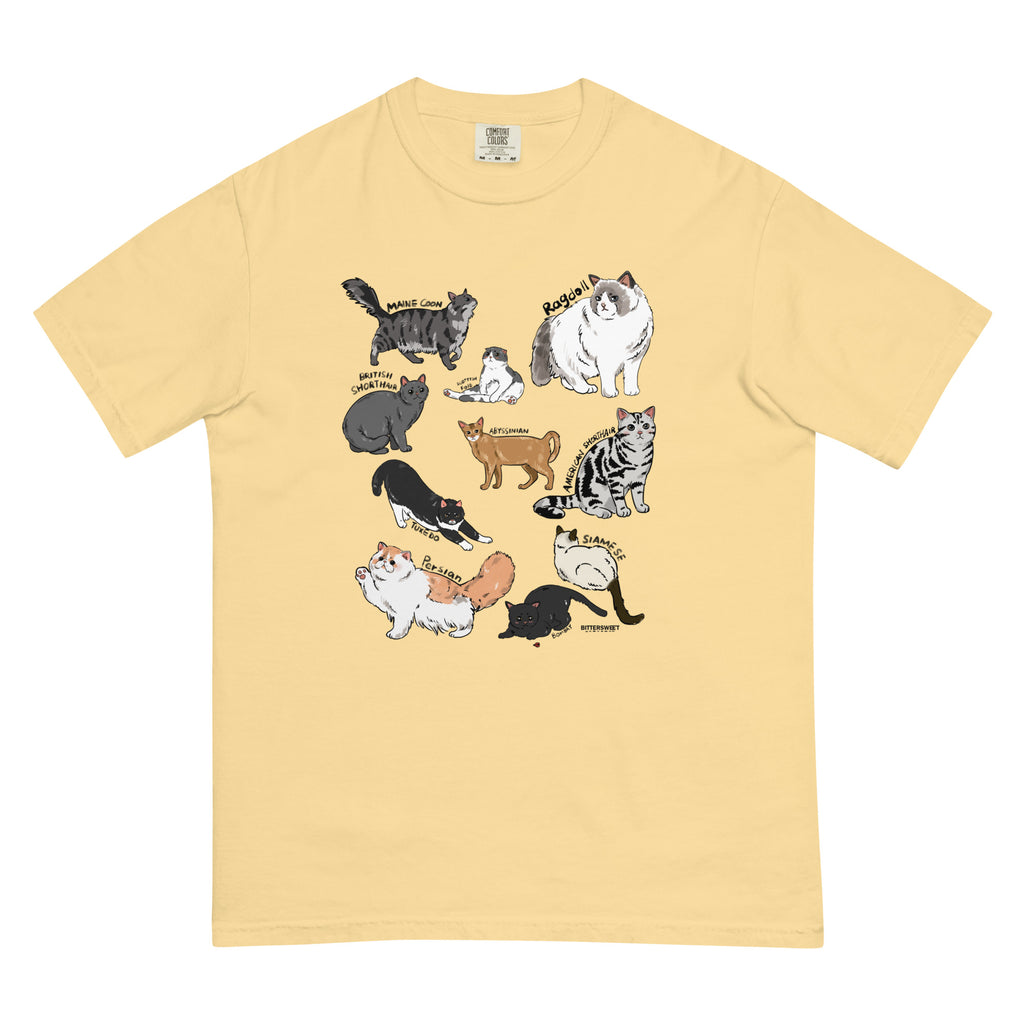 Cat collection short sleeves tees, cat graphic tee