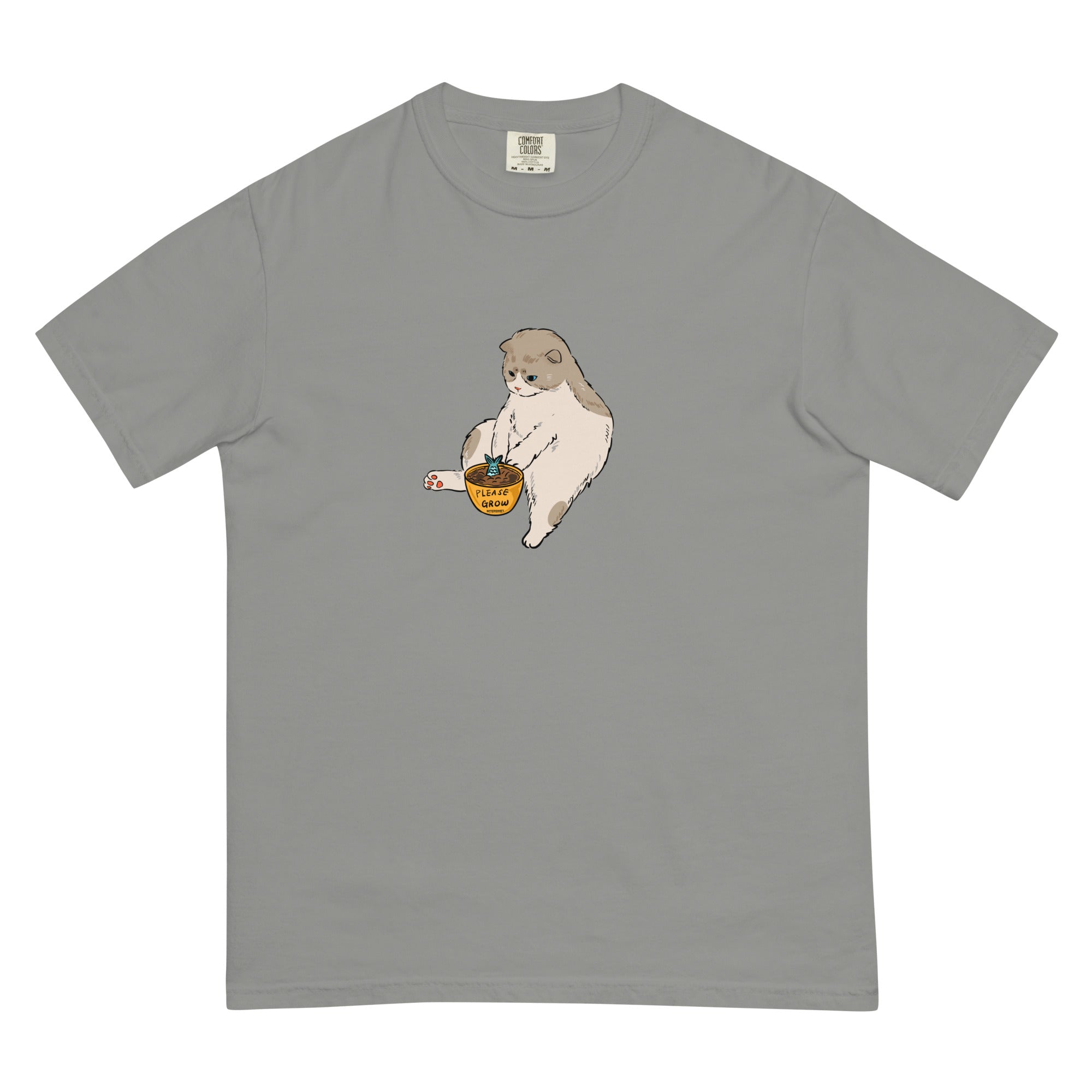 Spring blooms, Cat graphic T shirt, Streetwear