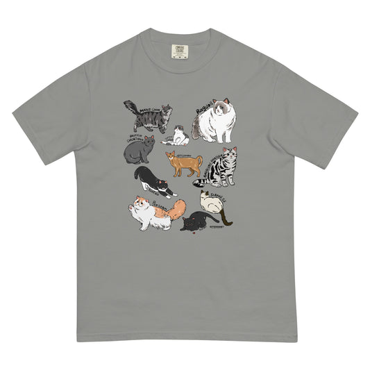 Cat collection short sleeves tees, cat graphic tee