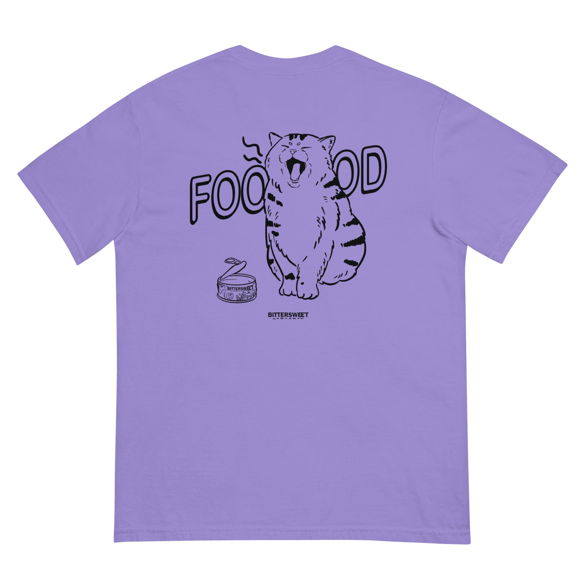 Introverted but willing to discuss cat heavyweight graphic t-shirt