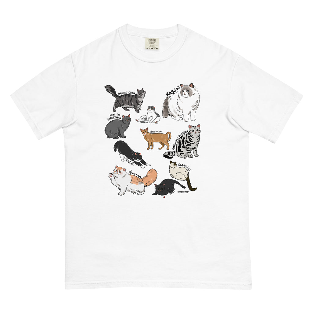 Cat collection short sleeves tees, cat graphic tee