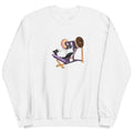 Leg day Ultra soft Heavyweight Fleeced sweater, Cat graphic Fleeced sweater