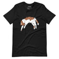 Sleepy day cat graphic T-shirt