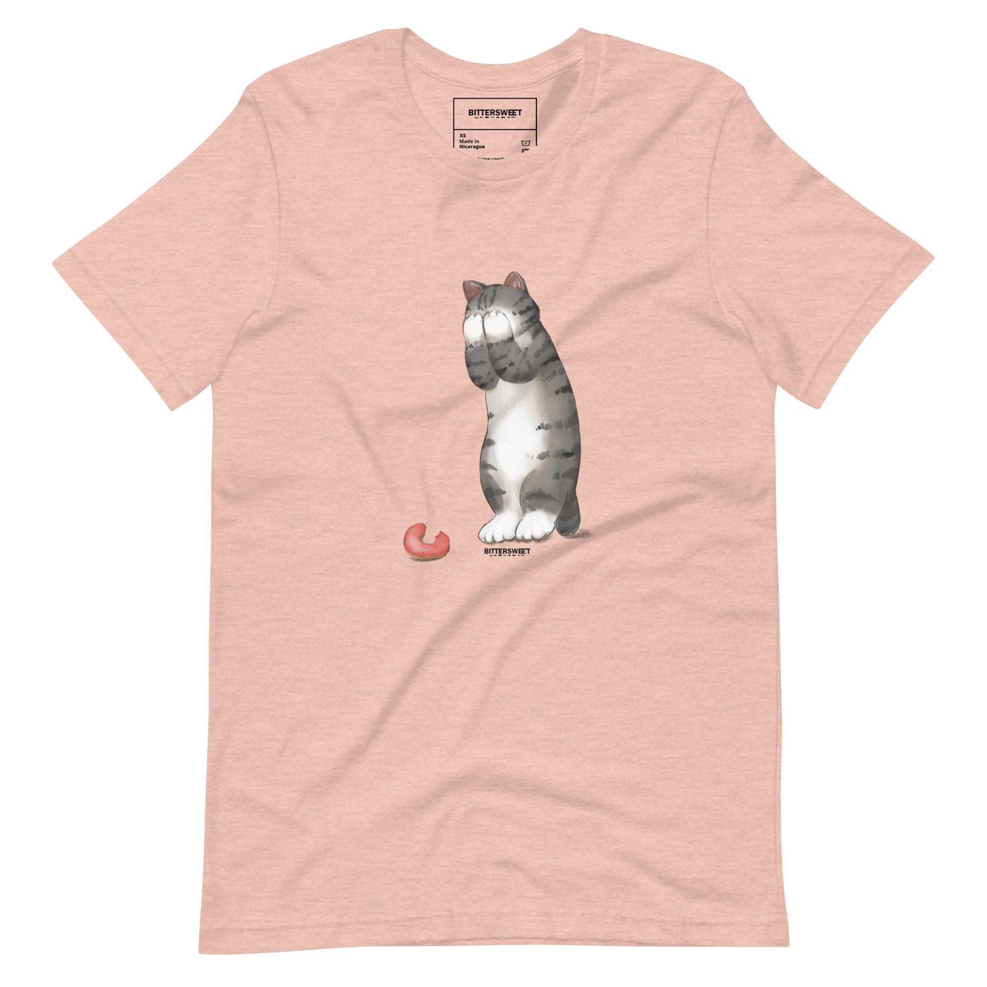 Oh my donut cat funny graphic tees
