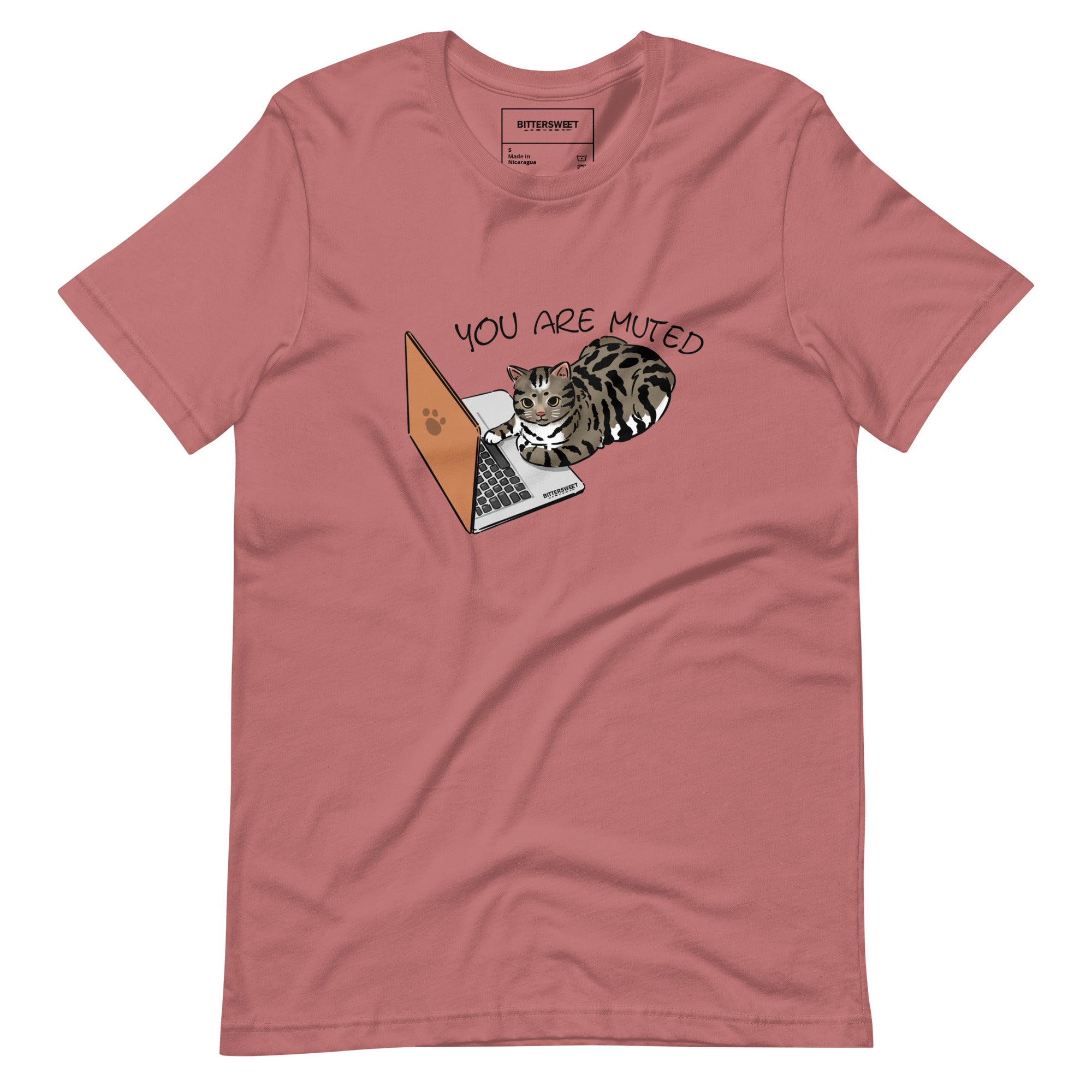 You are muted cat funny graphic T-shirt