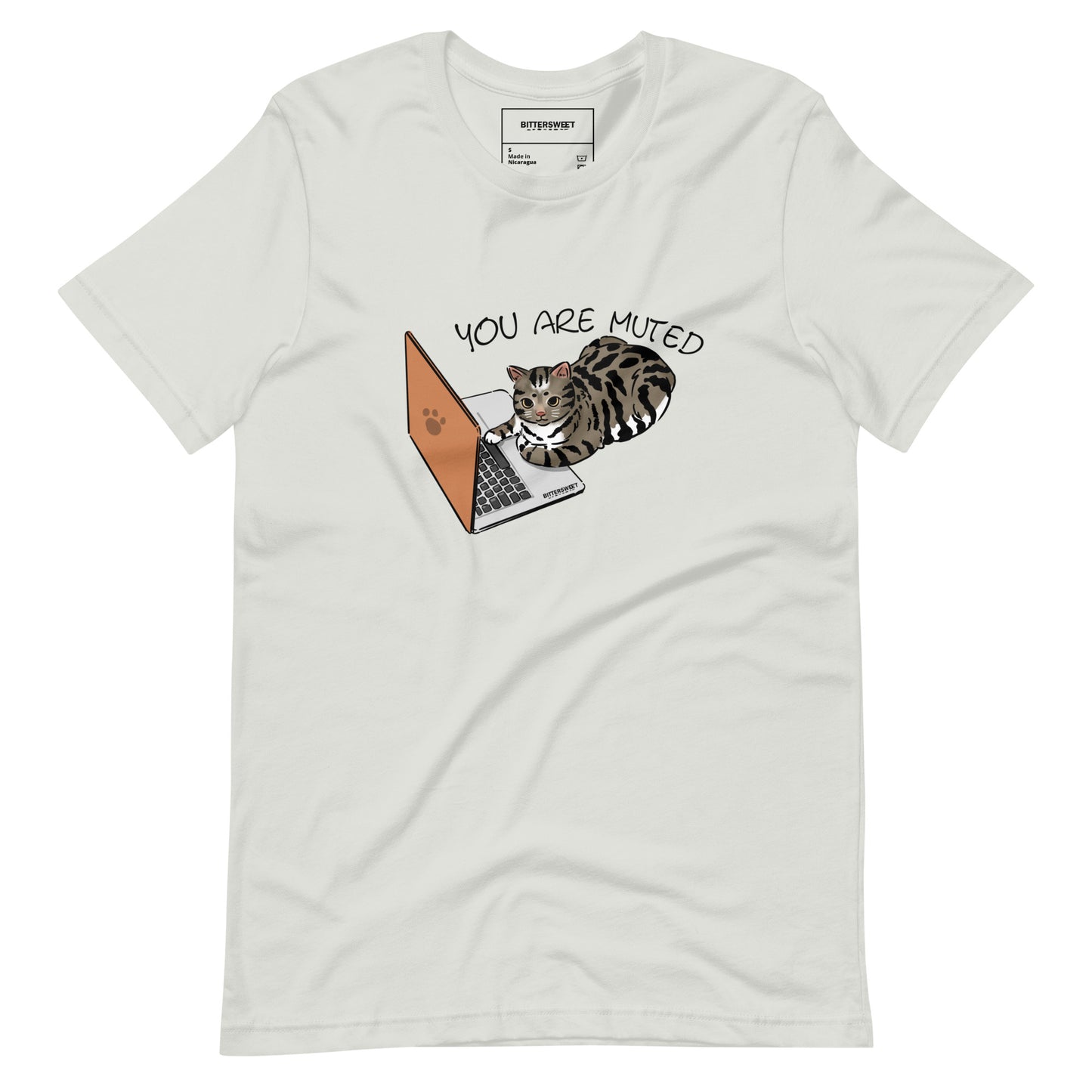 You are muted cat funny graphic T-shirt