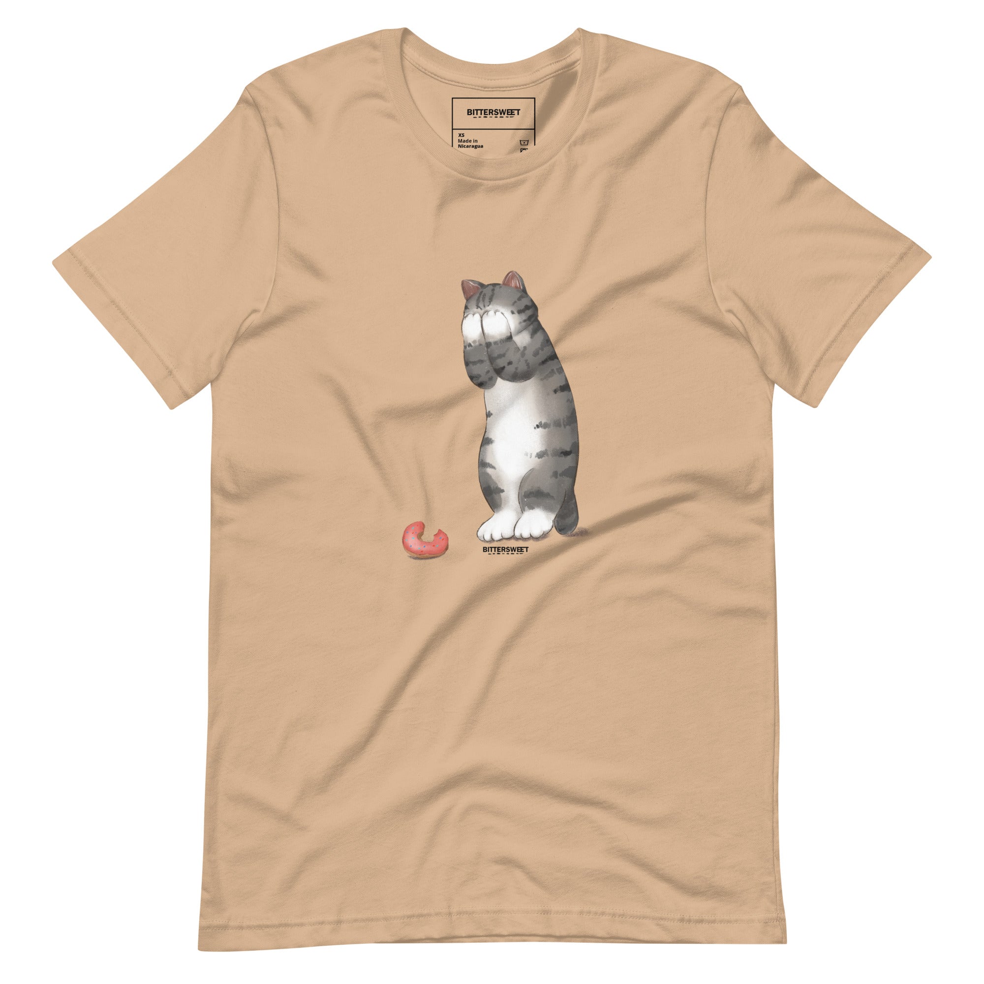 Oh my donut cat funny graphic tees
