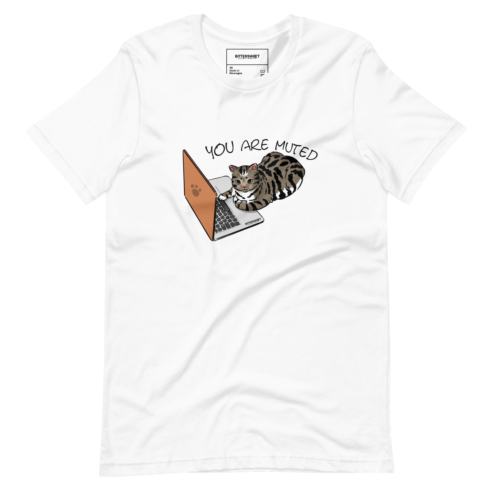 You are muted shirtsleeves cat T-shirt