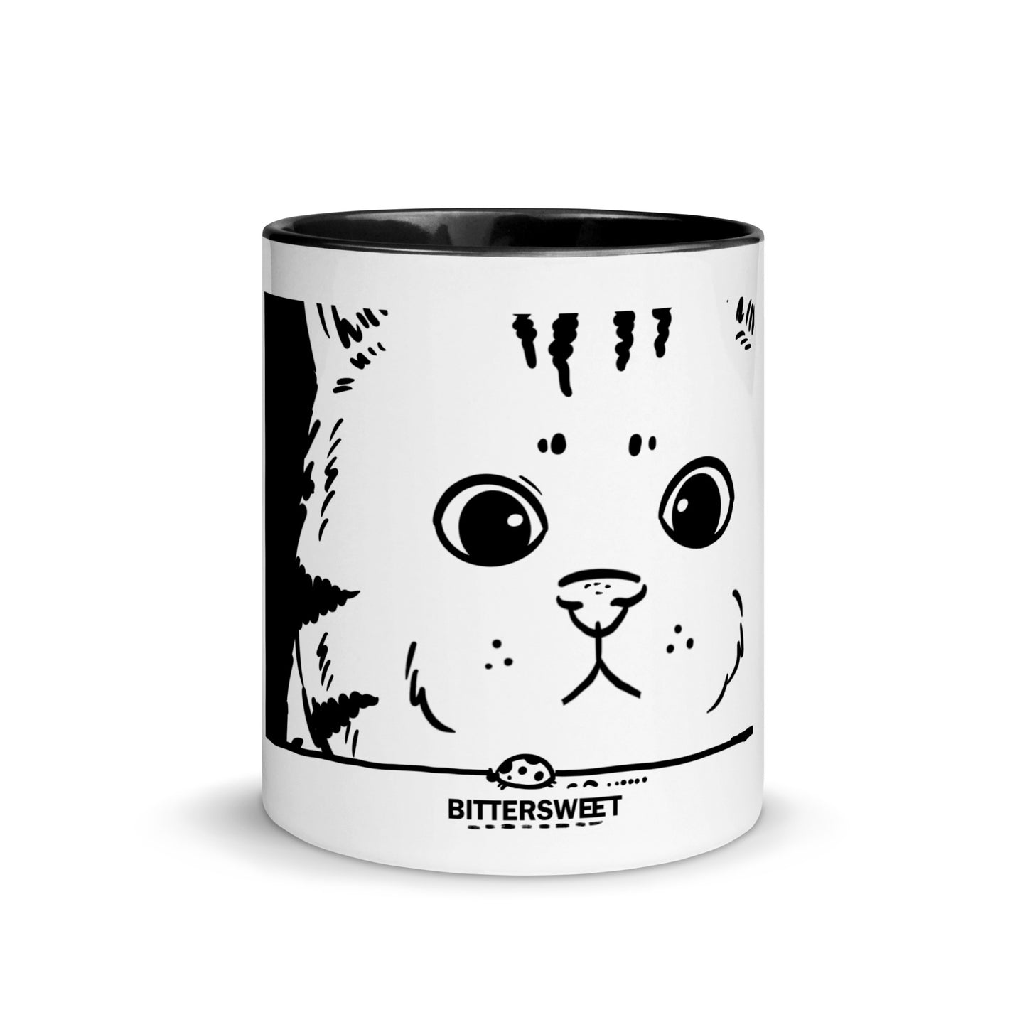 little guest- Mugs, cat mugs, Coffee mugs