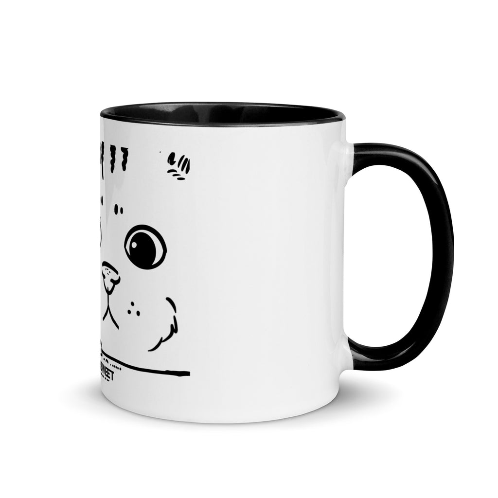 little guest- Mugs, cat mugs, Coffee mugs