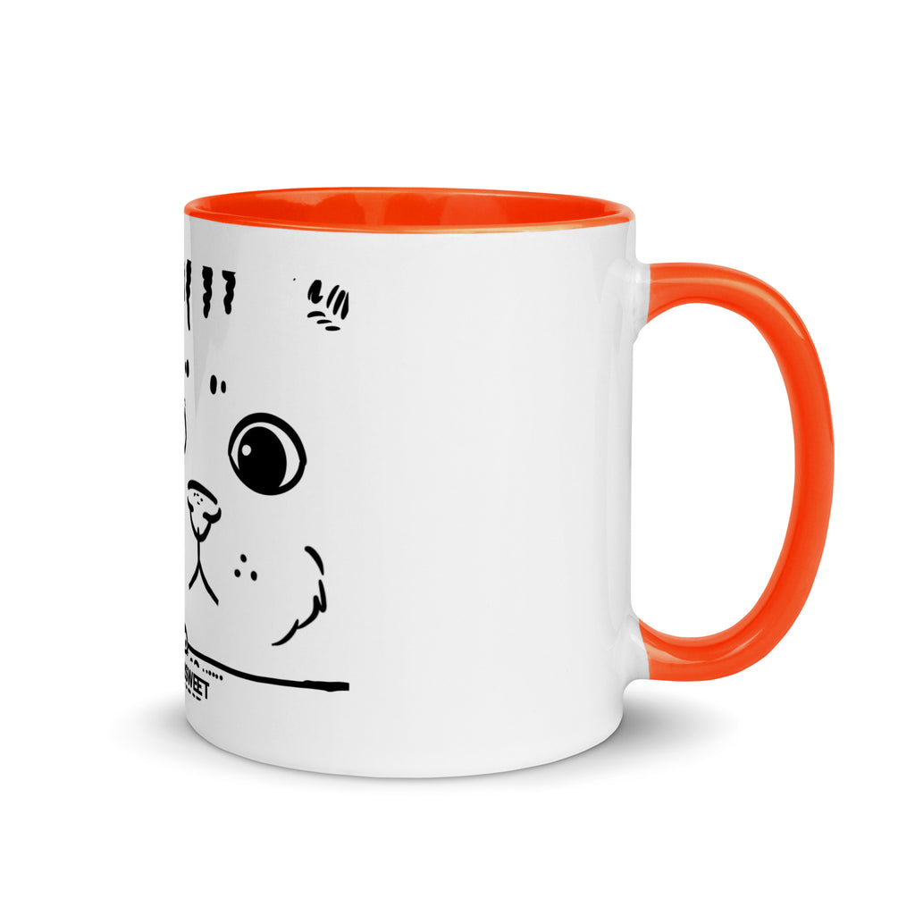 little guest- Mugs, cat mugs, Coffee mugs