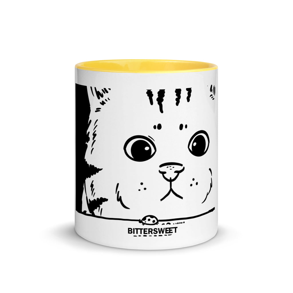 little guest- Mugs, cat mugs, Coffee mugs